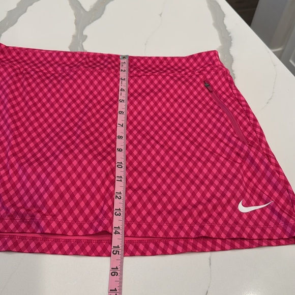 Nike Fuchsia Checkered Golf Skort XL - Picture 8 of 8